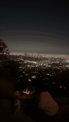 A Photo Of A City At Night With The Name Shagarita At The Bottom GIF