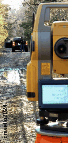 A Photo Of A Man Standing On A Dirt Road Taken By Cravello2014 GIF