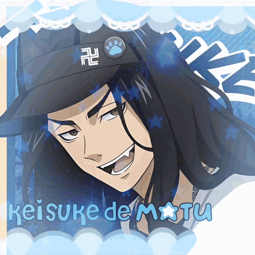 A Picture Of A Anime Character With The Name Keisuke De Matsu GIF