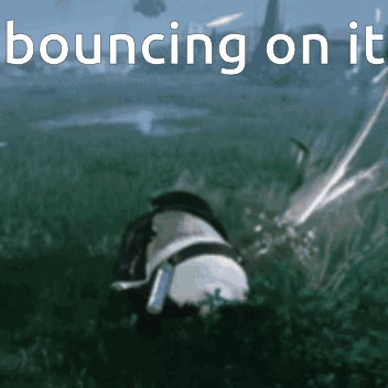 A Picture Of A Bottle With The Words Bouncing On It Below It GIF