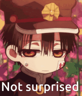 A Picture Of A Boy In A Hat With The Words Not Surprised On The Bottom GIF