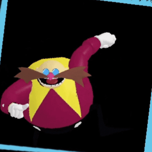 A Picture Of A Cartoon Character With A Mustache And Blue Eyes GIF