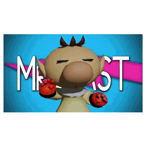 a picture of a cartoon character with the word mr. st. in the corner