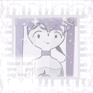 A Picture Of A Cartoon Character With The Words House Loves Time And Only Time Below It GIF