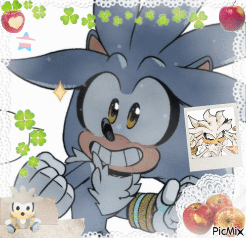 A Picture Of A Cartoon Character With The Words Picmix On The Bottom Right GIF