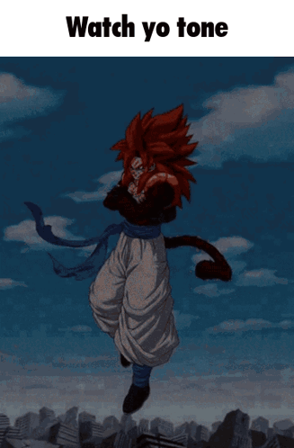 A Picture Of A Cartoon Character With The Words Watch Yo Tone GIF