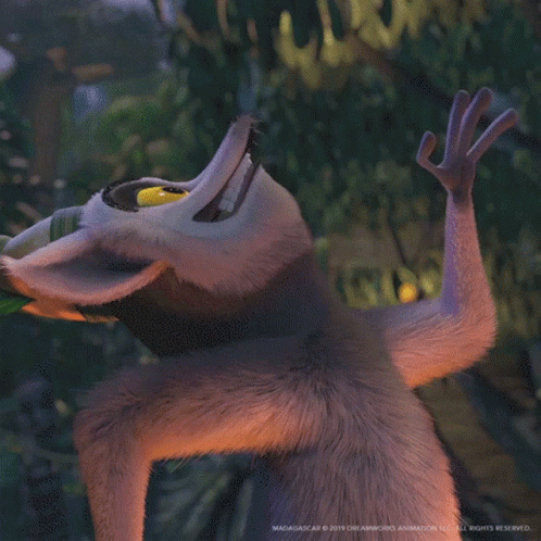 A Picture Of A Cartoon Monkey With The Words Movr It Written On It GIF