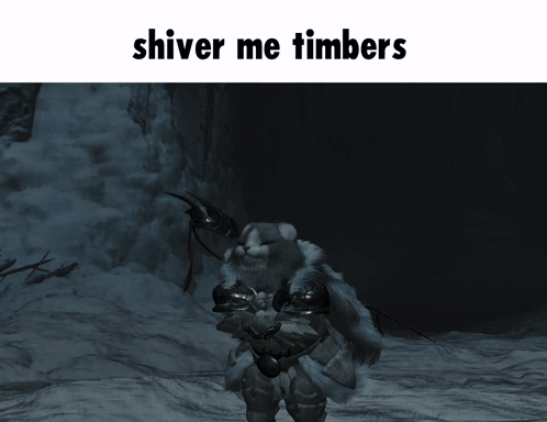 A Picture Of A Cat In Armor With The Words Shiver Me Timbers Above It GIF