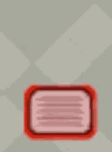A Picture Of A Cat With A Red Border Around It GIF