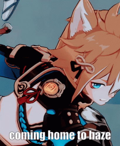 A Picture Of A Cat With The Words Coming Home To Haze On It GIF