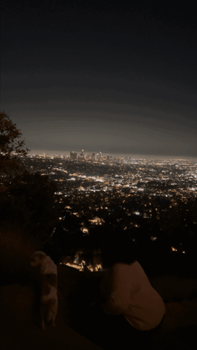 A Picture Of A City At Night With The Name Shagarita On The Bottom GIF