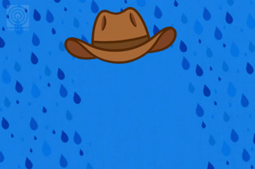 A Picture Of A Cowboy Hat With The Words Weather Weather Lang GIF