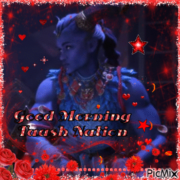 Demon With Good Morning Taash Nation GIF
