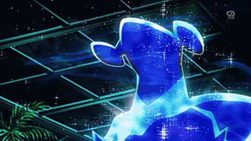 A Picture Of A Dolphin With The Letters O On The Bottom Right GIF