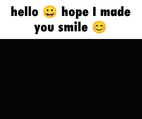 A Picture Of A Donkey With The Words " Hello Hope I Made You Smile " GIF
