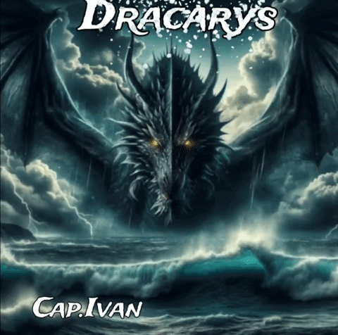 A Picture Of A Dragon With The Words Dracarys On It GIF
