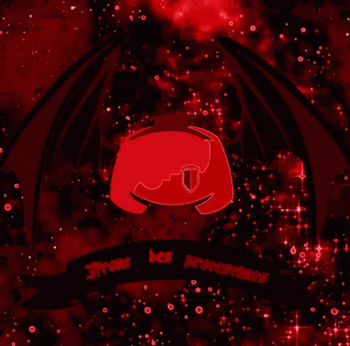 A Picture Of A Dragon With The Words " Front Des Protestants " On The Bottom GIF