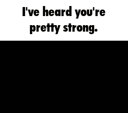 A Picture Of A Ghost Dragon With The Words I 'Ve Heard You 'Re Pretty Strong GIF