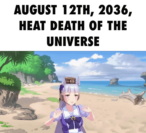 A Picture Of A Girl On A Beach With The Date August 12Th 2036 GIF