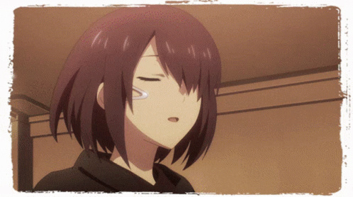 A Picture Of A Girl With A Bandage On Her Forehead GIF