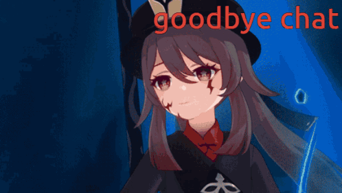 A Picture Of A Girl With Blood On Her Face And The Words Goodbye Chat GIF