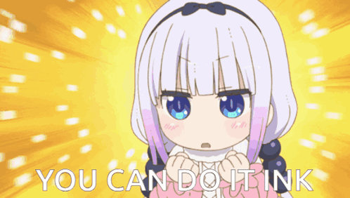 a picture of a girl with blue eyes and the words you can do it ink