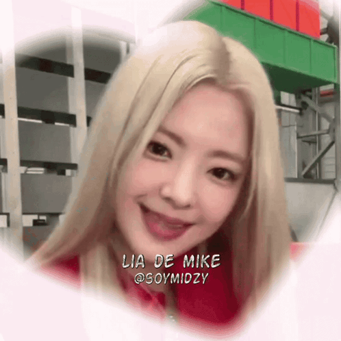 A Picture Of A Girl With The Name Lia De Mike GIF