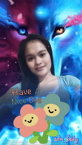 A Picture Of A Girl With The Words Have A Nice Day GIF