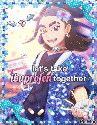 Girl Saying Lets Take Ibuprofen Together GIF