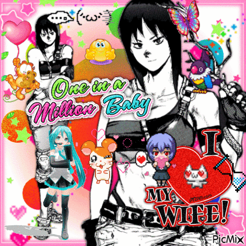Girl With One In A Million Baby GIF