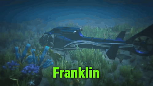 A Picture Of A Helicopter In The Ocean With The Words Is Permanently Stuck Above It GIF