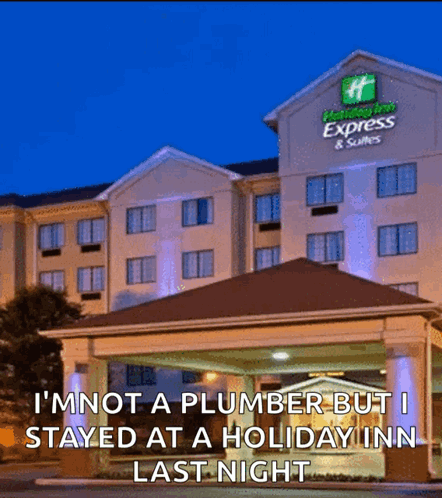 A Picture Of A Holiday Inn Express And Suites Hotel GIF