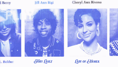 A Picture Of A Man And A Woman With The Name Tory Lanez GIF