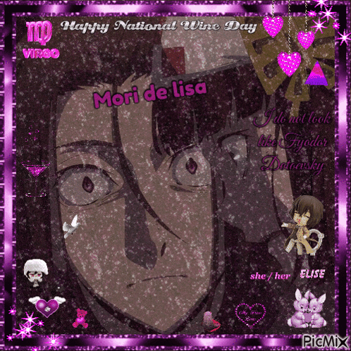 A Picture Of A Man And A Woman With The Words Happy National Wine Day GIF