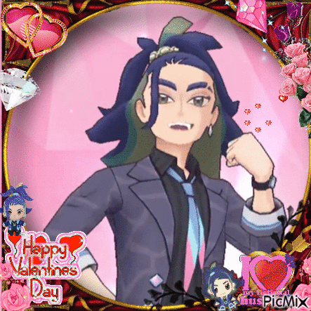 Man In Suit And Tie Happy Valentines Day GIF