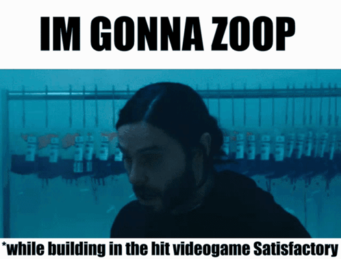 A Picture Of A Man With A Beard And The Caption Im Gonna Zoop GIF