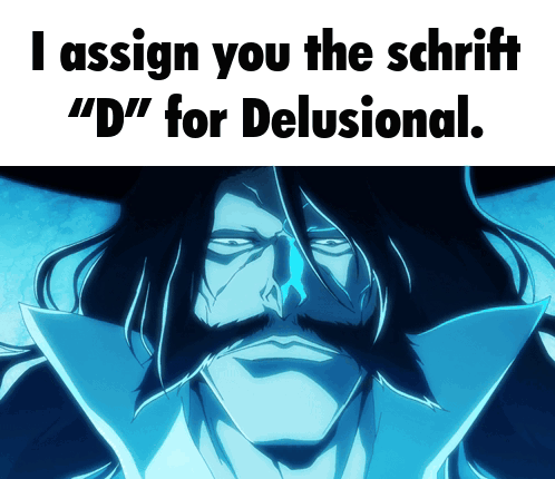 A Picture Of A Man With A Beard And The Words " I Assign You The Schrift " On Top GIF