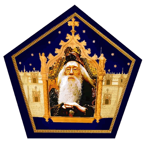 a picture of a man with a beard in front of a castle on a blue background
