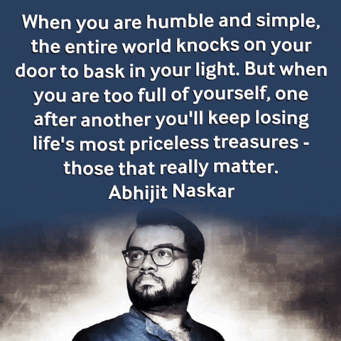 A Picture Of A Man With A Quote By Abhijit Naskar GIF