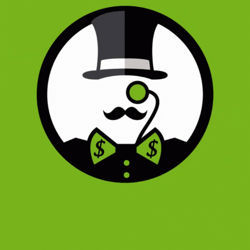 A Picture Of A Man With A Top Hat And A Mustache With The Words Love Forever GIF