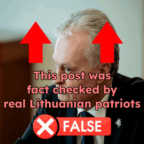 A Picture Of A Man With Arrows Pointing Up And A False Button GIF