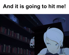 A Picture Of A Man With The Words And It Is Going To Hit Me On The Bottom GIF