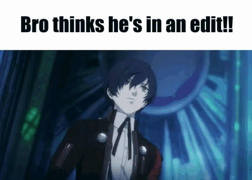Man With Bro Thinks He's In An Edit GIF