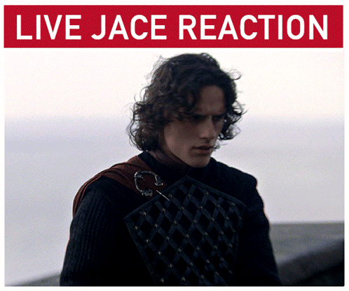 A Picture Of A Man With The Words Live Jace Reaction Above Him GIF