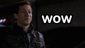 A Picture Of A Man With The Words Wow He Sounds Like A Gross Dude Above Him GIF