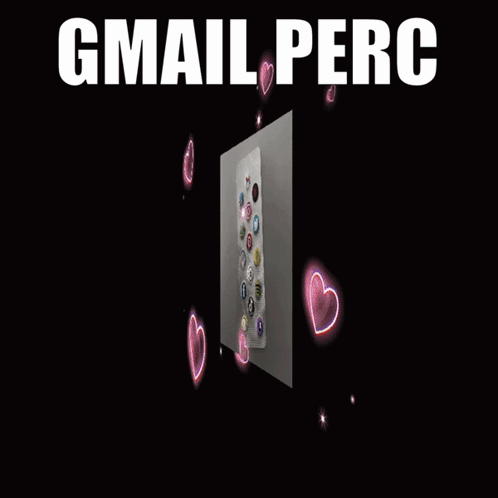 A Picture Of A Pill With Social Media Icons On It And The Words Gmail Perc Above It GIF