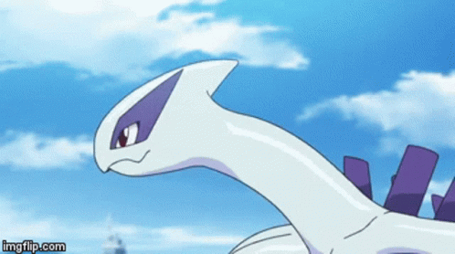 A Picture Of A Pokemon With A Blue Sky In The Background And Imgflip.com At The Bottom GIF