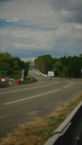 A Picture Of A Race Track With The Word Wec On The Bottom GIF