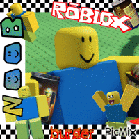 A Picture Of A Roblox Game With A Cartoon Character GIF