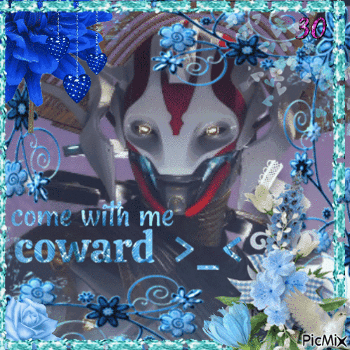 A Picture Of A Robot With The Words Come With Me Coward Written On It GIF